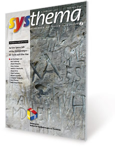 Titelseite - Systhema - Heft 2 - 2011